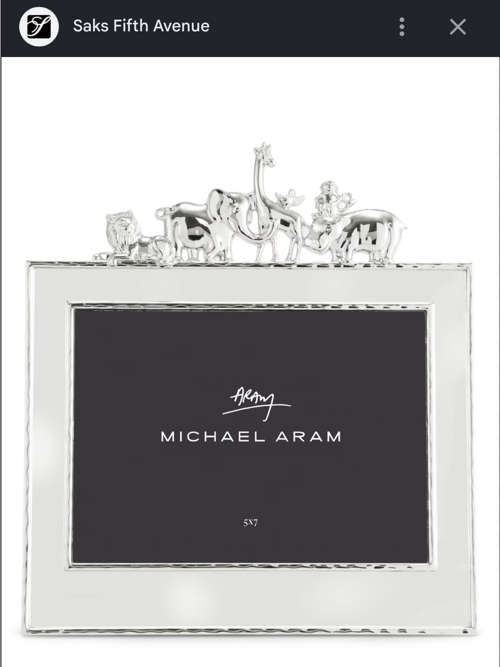 Michael Aram Animal Frame
